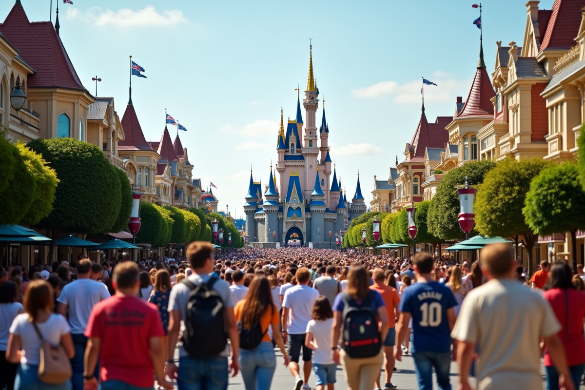 Fréquentation quotidienne à Disneyland Paris : chiffres et analyse