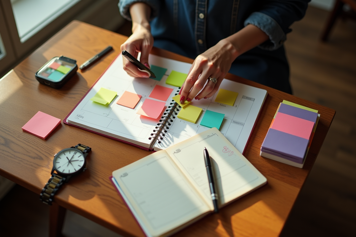 horloge productivité